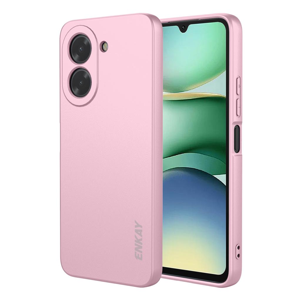 For Xiaomi Redmi A5 4G (171.7*77.8*8.3mm) Silicone Case ENKAY HAT PRINCE Straight Edge Cell Phone Back Cover