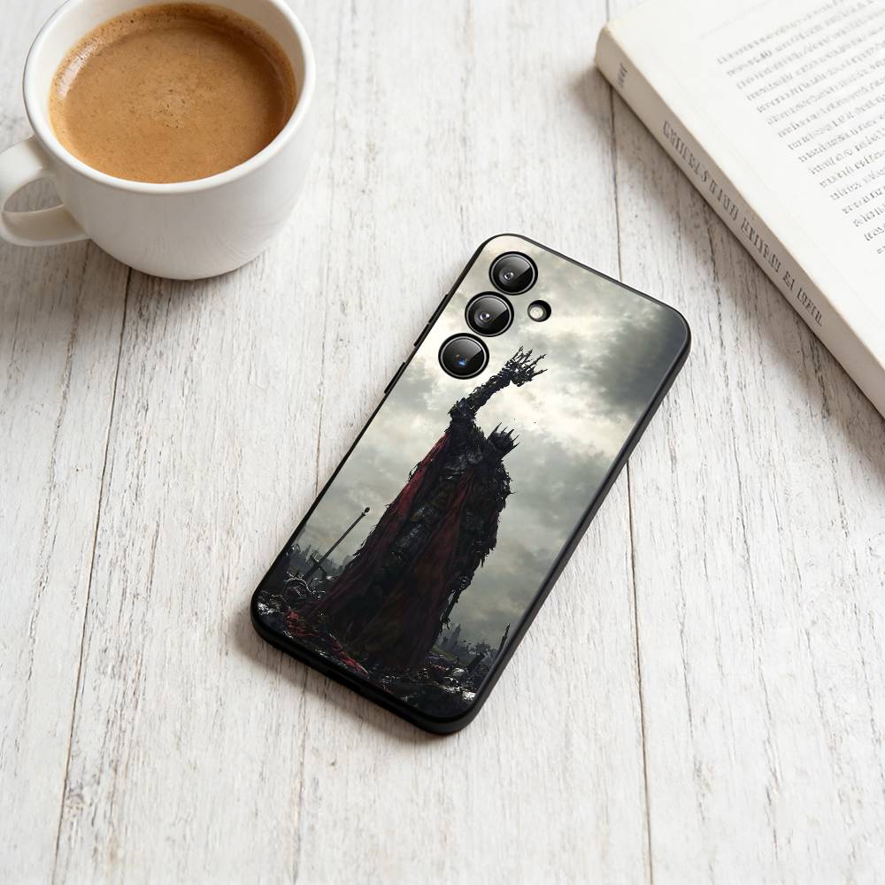 D-Dark S-Souls  Phone Case Black Silicone Soft For Samsung Galaxy A73,A72,A71,A70,A53,A52,A51