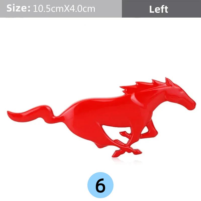 3D F-or-d M-ustan-g Car Body Emblem Badge Metal Rear Trunk Sticker Decoration Accessories