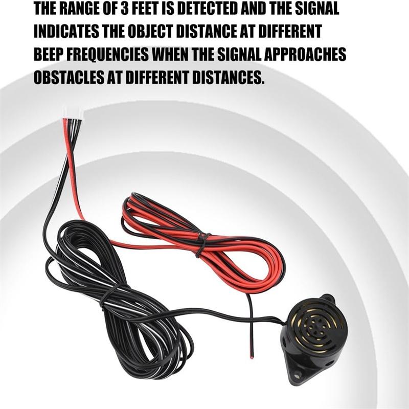 Electromagnetic Induction Car Electromagnetic Parking Sensor Easy install Parking Radar Bumper Guard Backup Reversing System