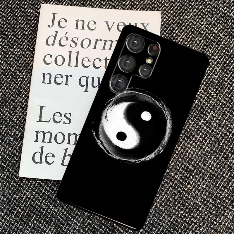 Eight Diagrams Taiji Yin Yang For Samsung Galaxy S24 S23 Ultra S22 S20 S21 FE S8 S9 S10 Note 10 Plus 20 Ultra Phone Case