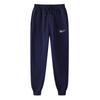 Pantaloni sportivi casual in pile spessi, aderenti, tendenza moda, pantaloni da uomo, pantaloni della tuta, best-seller primaverile e autunnale