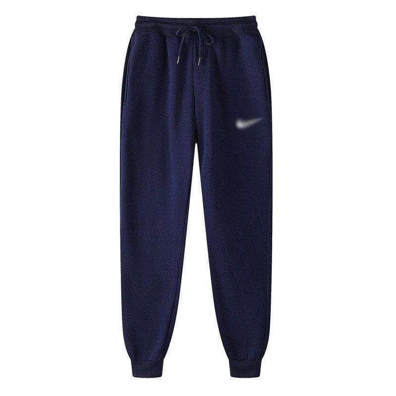 Pantaloni sportivi casual in pile spessi, aderenti, tendenza moda, pantaloni da uomo, pantaloni della tuta, best-seller primaverile e autunnale