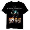 Summer New 2D Printed Round-neck T-shirt for Men, European-American DIO Band Style Trendy Short-sleeved T-shirt