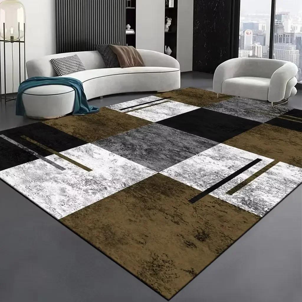 Nordic Carpet for Living Room Luxury Home Decoration Office Large Area Rugs High-quality Antiskid Customizable Bedroom Floor Mat