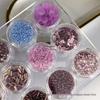 Deep Purple Sequined Glass Millet Tube Beads for Dress Embroidery DIY