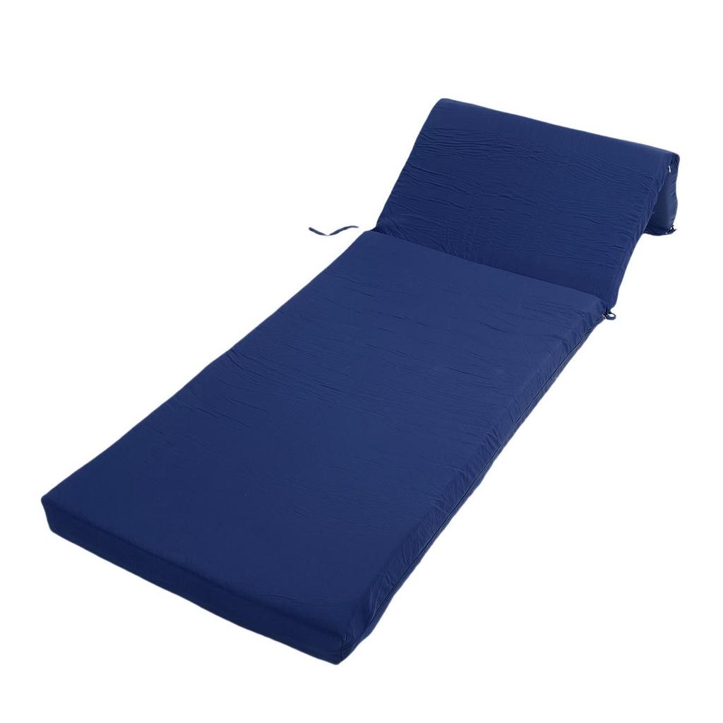 Chaise Lounge Cushion 55x183x7.5cm Polyester Thick PP Cotton Padding Comfortable Lounge Chair