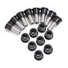 24-Piece Front A-Arm Bushing Set for Honda 09-14 TRX400X, 99-08 Sportrax 400