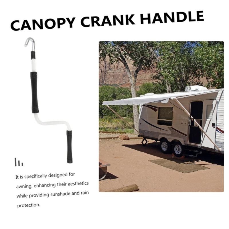 652F Awning Crank Handle Comfort Grips Roller Shutter Manual Operation Handle Winders