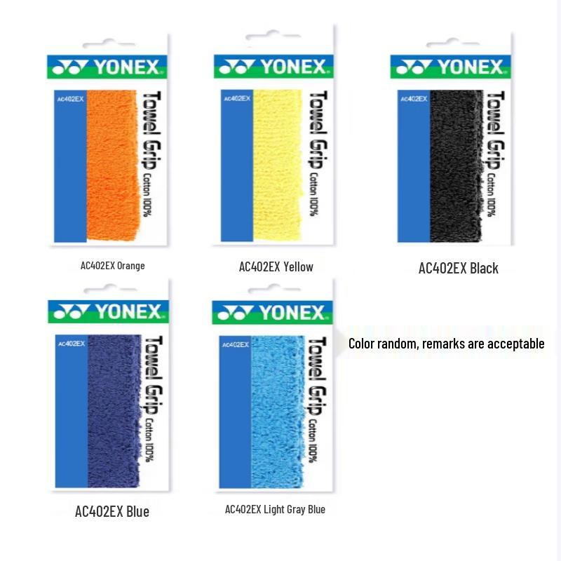 YONEX AC402EX Overgrip Asciugamano per Badminton (3-Pack)
