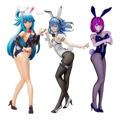 Native Lacia Yunyun Hisako Arato KonoSuba Megumin Aqua Bunny Girl Figure PVC Action Collectible Anime Model Adult Doll Toys Gift