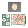 Pop Up Love Greeting Card Rose Blessing Card Romantic Valentine's Day Card  Wedding Invitations