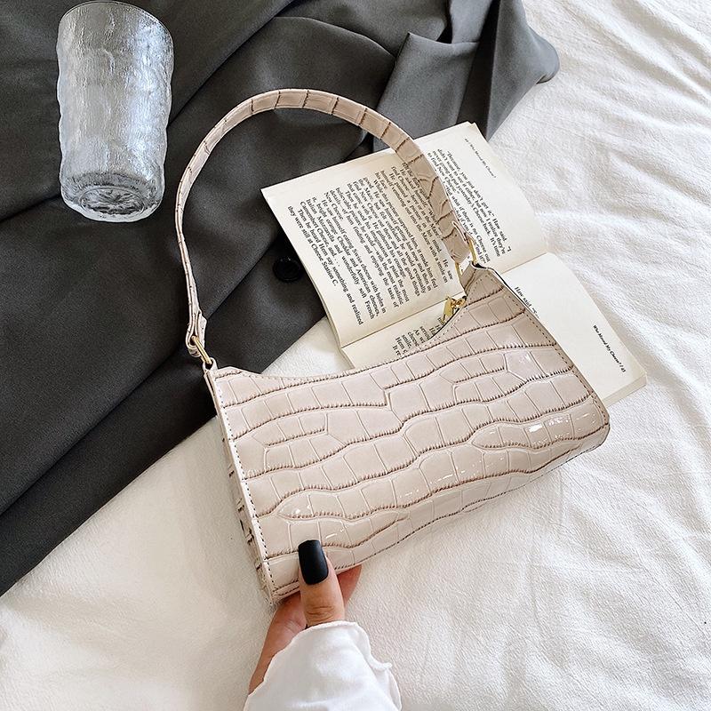 Street Style Pu Material Small Square Bag Available In Multiple Colors