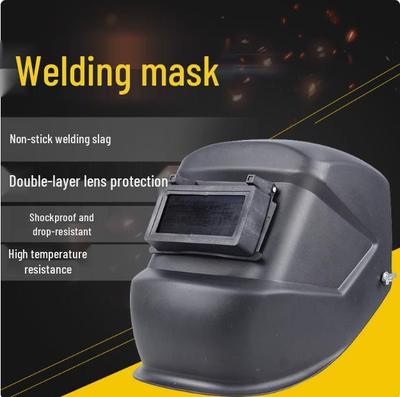 Head-Mounted Argon Arc Welding Face Shield with Dual Protection