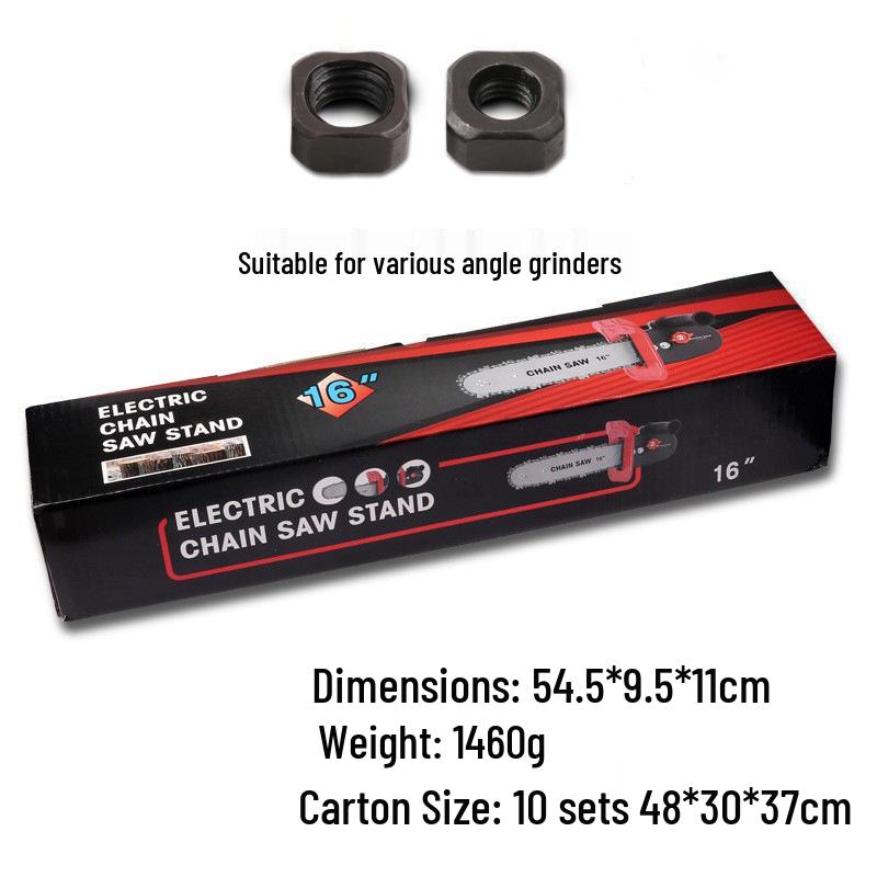 Compact Multi-Functional Electric Chainsaw and Angle Grinder for Woodworking