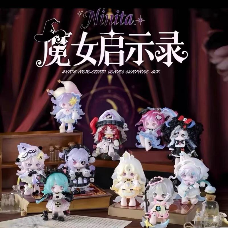 Genuine Witch Ninita Apocalypse Series Blind Box Figurine Cute Anime Collectible Doll Toy Decoration Gift for Girls Kids