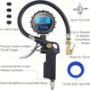 Manometro Digitale di Precisione per Pneumatici 250 PSI con Mandrino Aria, con Gonfiatore Integrato - Alta Precisione, Portatile, Display Retroilluminato a LED per un Uso Sicuro Notturno