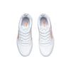 Li Ning NO.258 Slip Resistant Abrasion Resistant Low Top Skateboard Shoes Women's White Orange AGCR202-1