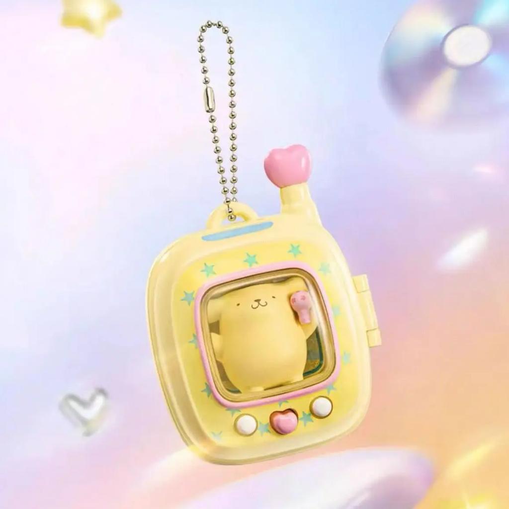 San  Rio Characters Pocket Elf Series Pendant Kuromi Cartoon Anime Figure Mystery Box Cute Girls Birthday Gift