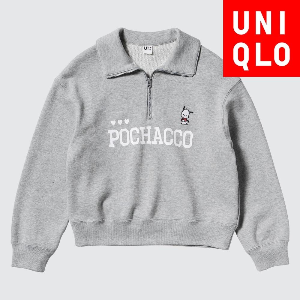

UNIQLO GIRLS SANRIO СВИТШОТ НА ПОЛУМОЛНИИ D