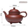 240ml Creative Yixing Purple Clay Teapots Famous Handmade Zisha Tea Pot Beauty Kettle Chinese Zisha Tea Set Teaware Collection