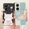6.67" For Poco X7 Pro 5G Case Luxury Cat Fish Pattern Cover for Xiaomi Poco X 7 Pro X7Pro Clear View Silicon Soft Case