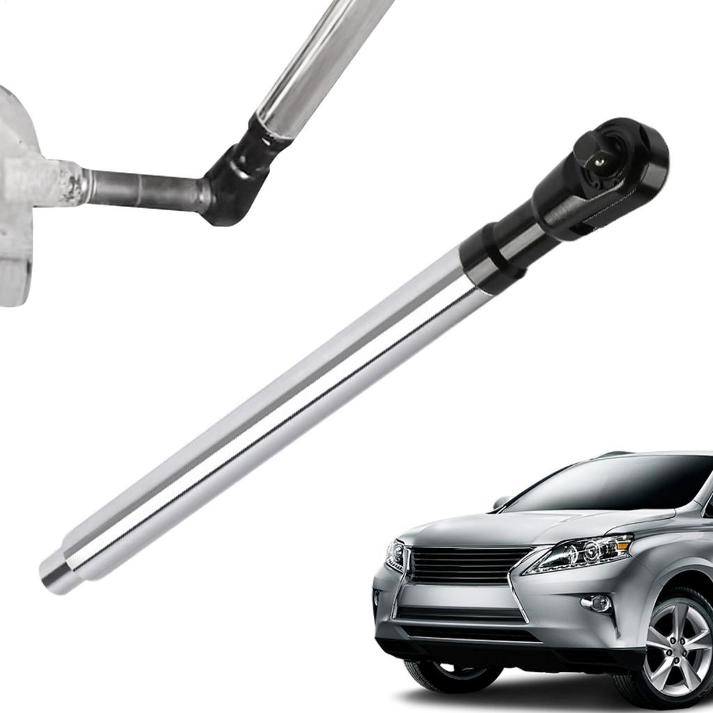 Offset-Verlängerungsratsche 1/2 Zoll Verlängerte Reparaturstecknuss Drehmomentratsche Schraubenschlüssel-Verlängerer für Auto-Werkstatt Haus