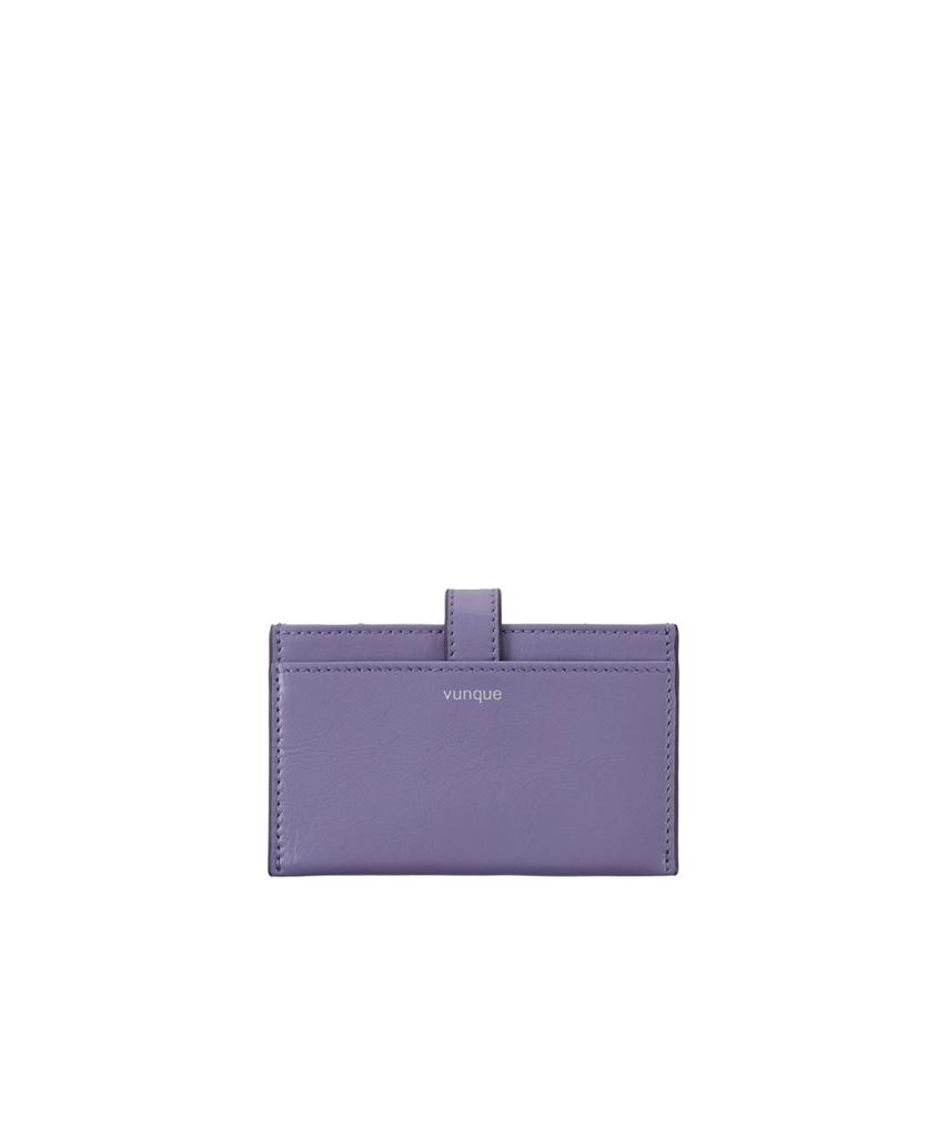 Vunque Magpie Soft Accordion Card Wallet Fuzzy Purple