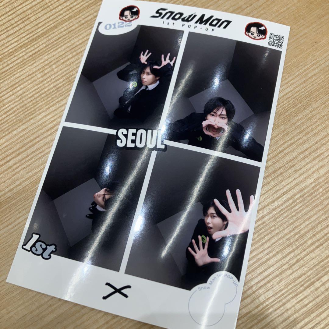 

[USED] SnowMan Pop-up Seoul Purikura Limited Edition Korea Miyadate Ryota