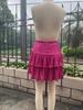 European & American Autumn Sequin Pleated Mini Skirt - Sexy & Solid Color