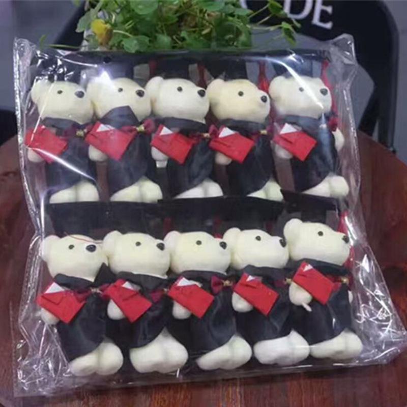 Graduation Bear Plush Toy - Bachelor's, Master's & Doctorate Gown Doll, Perfect Graduation Gift for Students and Classmates