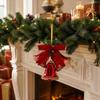 Plastic Christmas Bell Hanging Ornament Christmas Tree Bell Decoration  Window Decoration