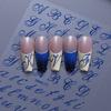 Yousheng English Letter Nail Art Stickers Self-adhesive DIY Alphabet Manicure Decoration Decals Women Nail Accessories for Home