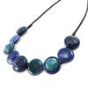 NOA [J2266] – Blaue Designer-Halskette „Safari“.