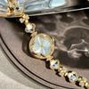Clover Flower South East Asia Temperament Fine Bracelet Watch Niche Vintage Quartz Ladies Watch