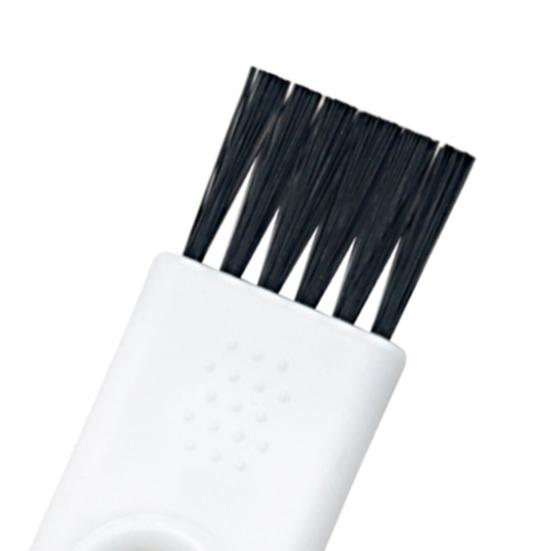 Cleaning Brush Mini Fine Workmanship Plastic Simple Portable Computer Keyboard Earphones Groove Dust Removing Cleaning Tool for Daily Use