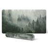 Non-slip Decorative Vinyl Mat Misty Pine Forest 120X60 Cm