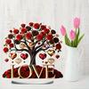 Valentine's Day Acrylic Rose Tree Sunshine Catcher Love Witness Decorative Flowers