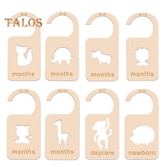 78 шт Разделители для детского гардероба деревянные маркеры размеров детской одежды маркеры размеров для новорожденных и малышей разделители размеров для повседневной детской одежды 871₽