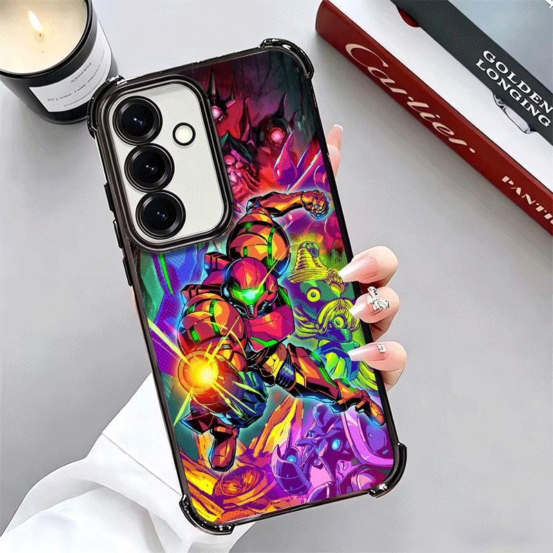 M-Metroids Soft Phone Case For Samsung A17 A27 A07 A37 A57 A16 A56 A15 A55 A14 A54 A13 A53 A26 A36 A25 A35 A24 A34 A23 A33
