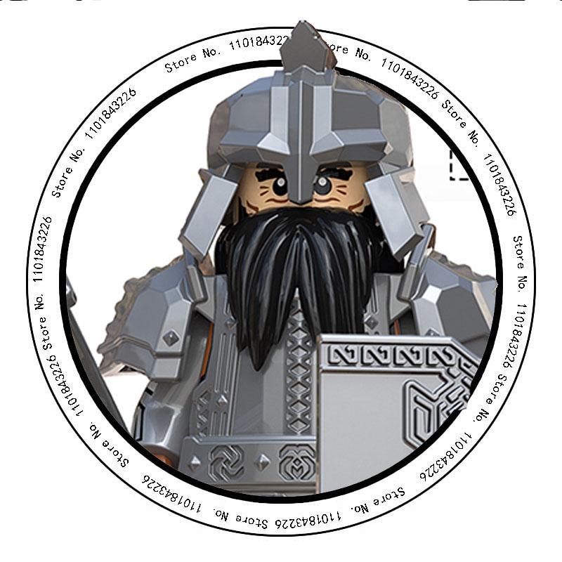 2025 First Release The Lord of the Rings PG8150 Building Block Action Mini Action Figure Halloween Christmas Gifts for Kids