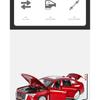 1/32 Hong Qi H9 Alloy Luxy Car Model Diecast Toy Vehicles Metal Car Model High Simulation Sound Light Collection Childrens Gifts