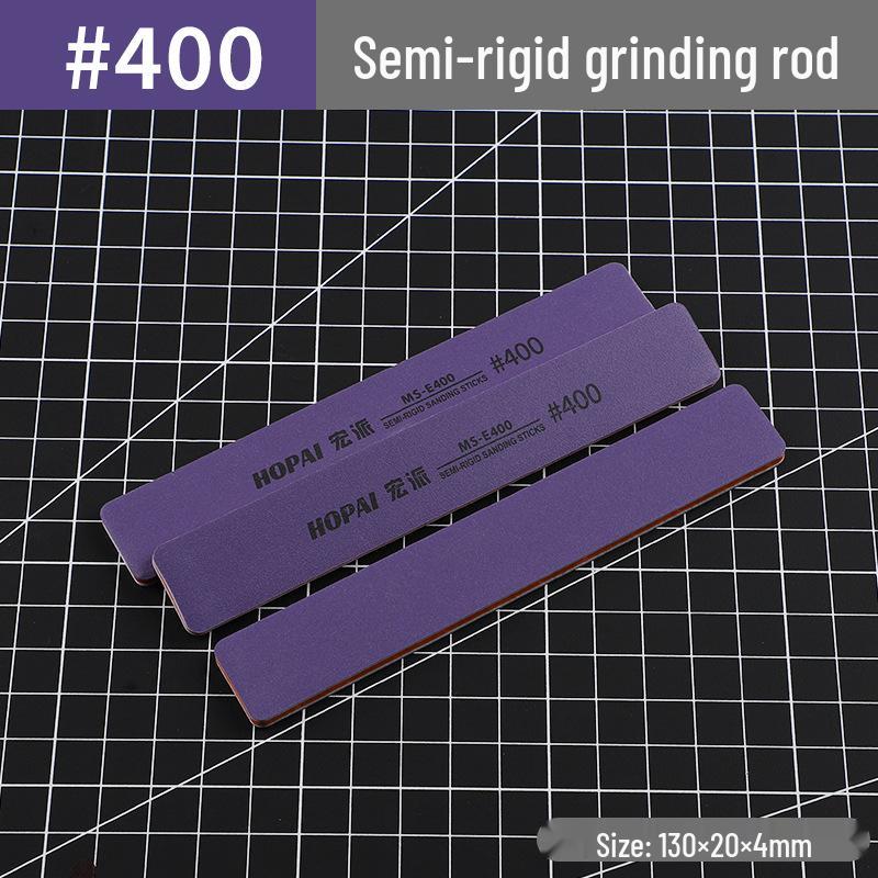 High-Grade Water Washable Semi-Rigid Sanding Stick for Military Model Polishing