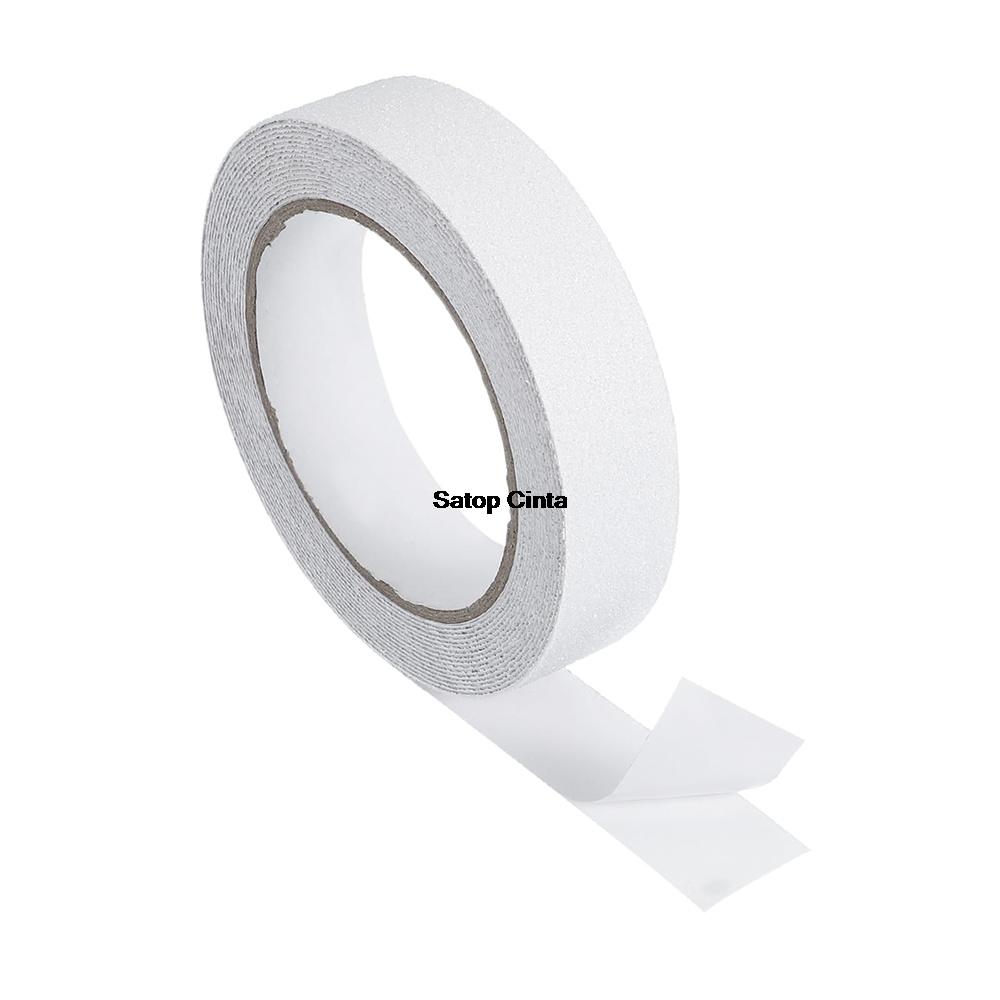 

2.5cm/5cm/10cm*5m White Safety Anti Slip Traction Tape Waterproof Adhesive Non-Slip Strip For Stair Ramp Walkway Indoor Outdoor