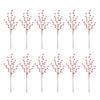 12Pcs 35/40cm Simulated Red Berry Artificial Red Berries Fruit Wedding Home Table Party Decor Christmas New Year DIY Bouquet
