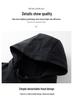 Unisex Autumn/Winter Softshell Windbreaker: Breathable, Loose-Fit, Color Block Hooded Jacket
