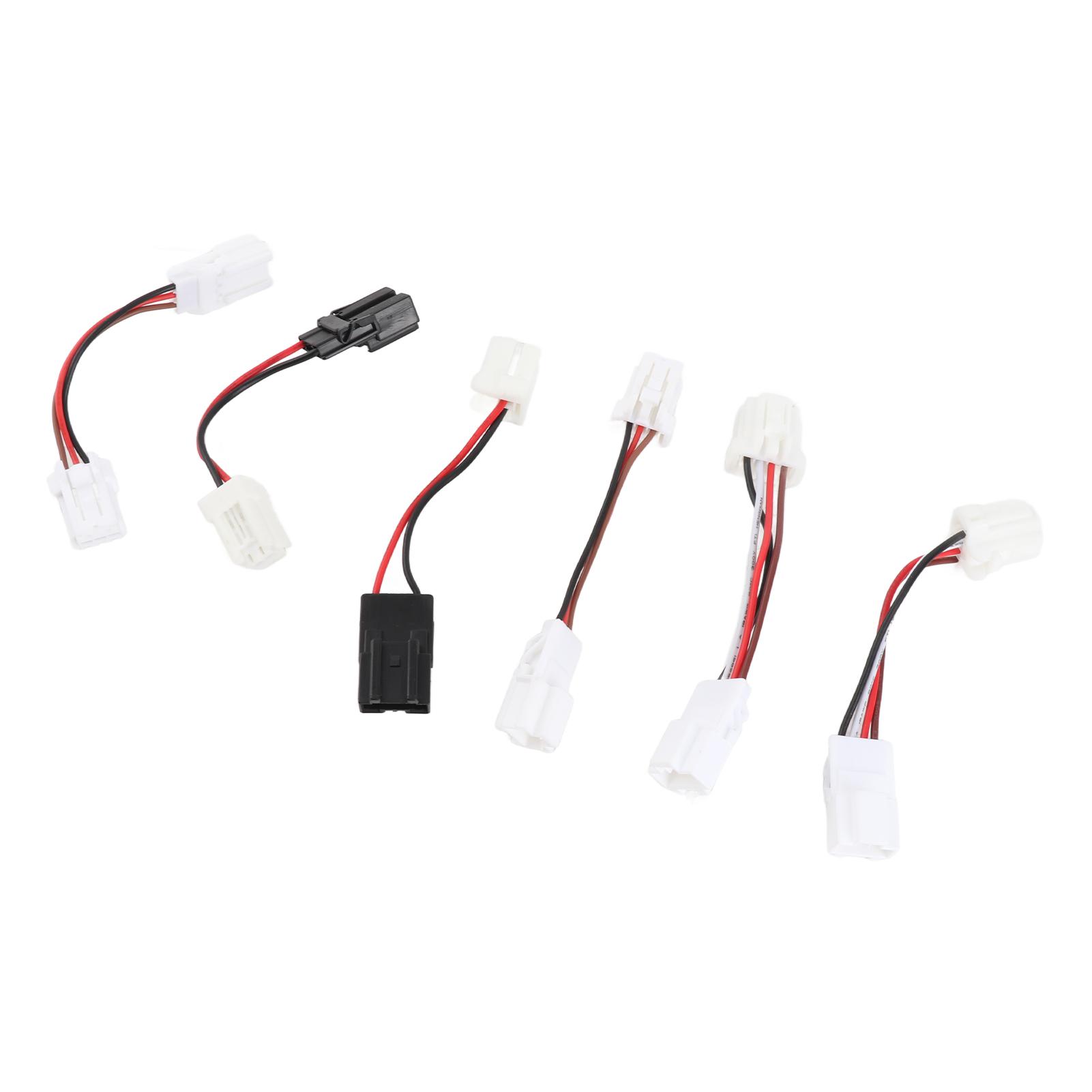 

6 шт. Жгут-адаптер заднего фонаря Высокопроизводительный Plug and Play для 240SX PnP S13 Kouki 1989–1993