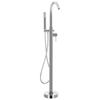Freestanding Bathtub Faucet Stainless Steel 118.5 Cm