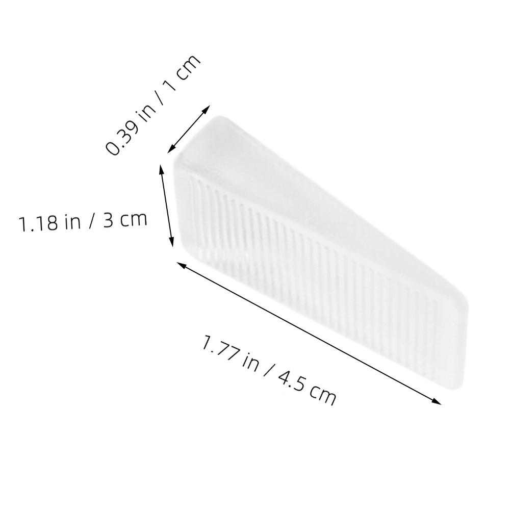 4 Stück Möbelnivellierer Tischkeile Toilettenkeile Heimwerker DIY-Bedarf Keile und Keile zum Nivellieren