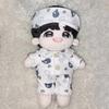 Plush Patch Stuffed Doll Plush Suit Pajama Set Plush Toys Clothes  Girl Gift